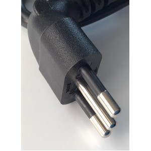 CABLE DE CORRIENTE “NUEVO“ / TRIFASICO / TREBOL / MICKEY / ENCHUFE TIPO L O TIPO ITALIANO / 10 A / 16 A / 220-250 V / 3 CLAVIJAS / COMPATIBLE CON DIFERENTES DISPOSITIVOS        